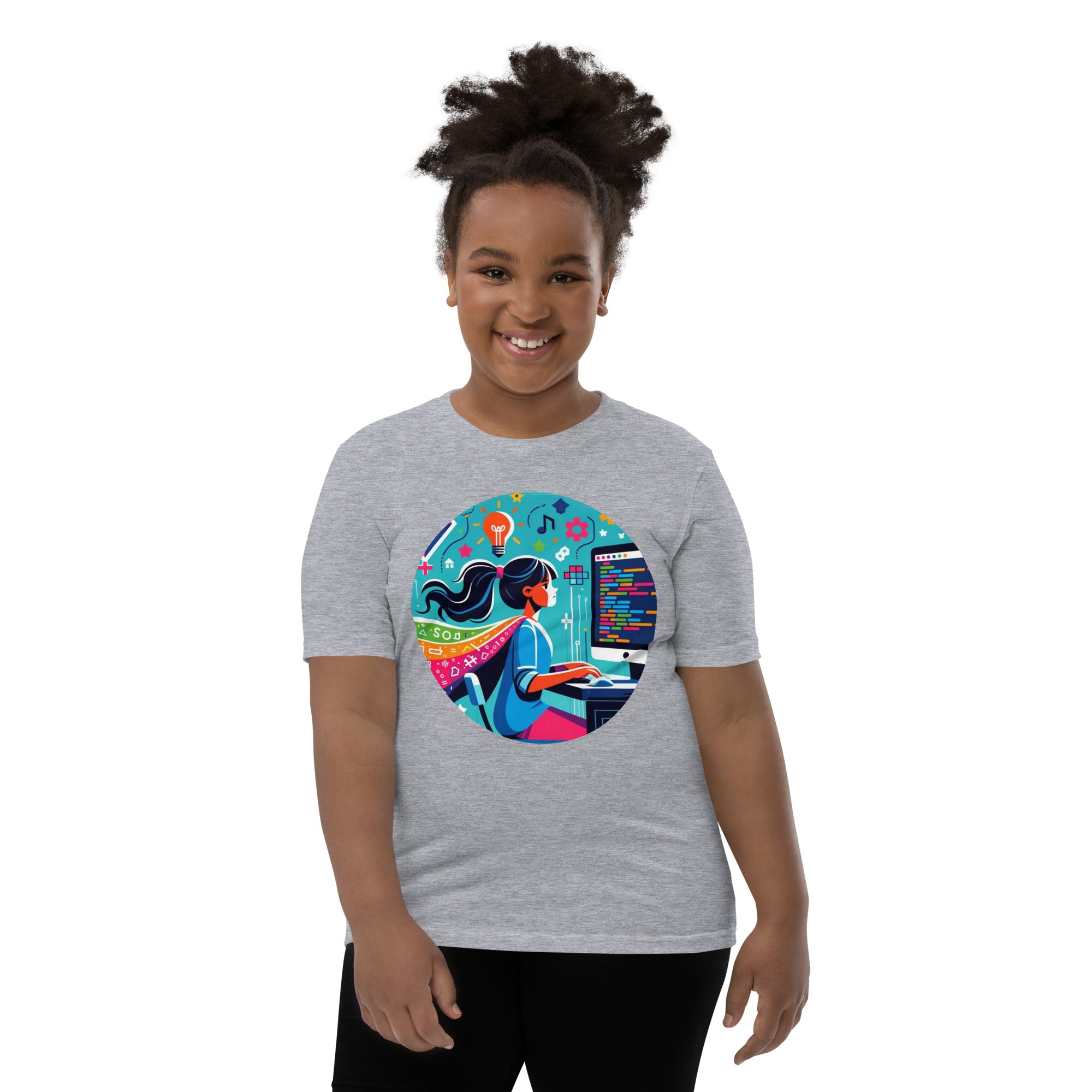 Coding Is My Superpower - Girls' Coding Empowerment T-Shirt | STEAM Evolution