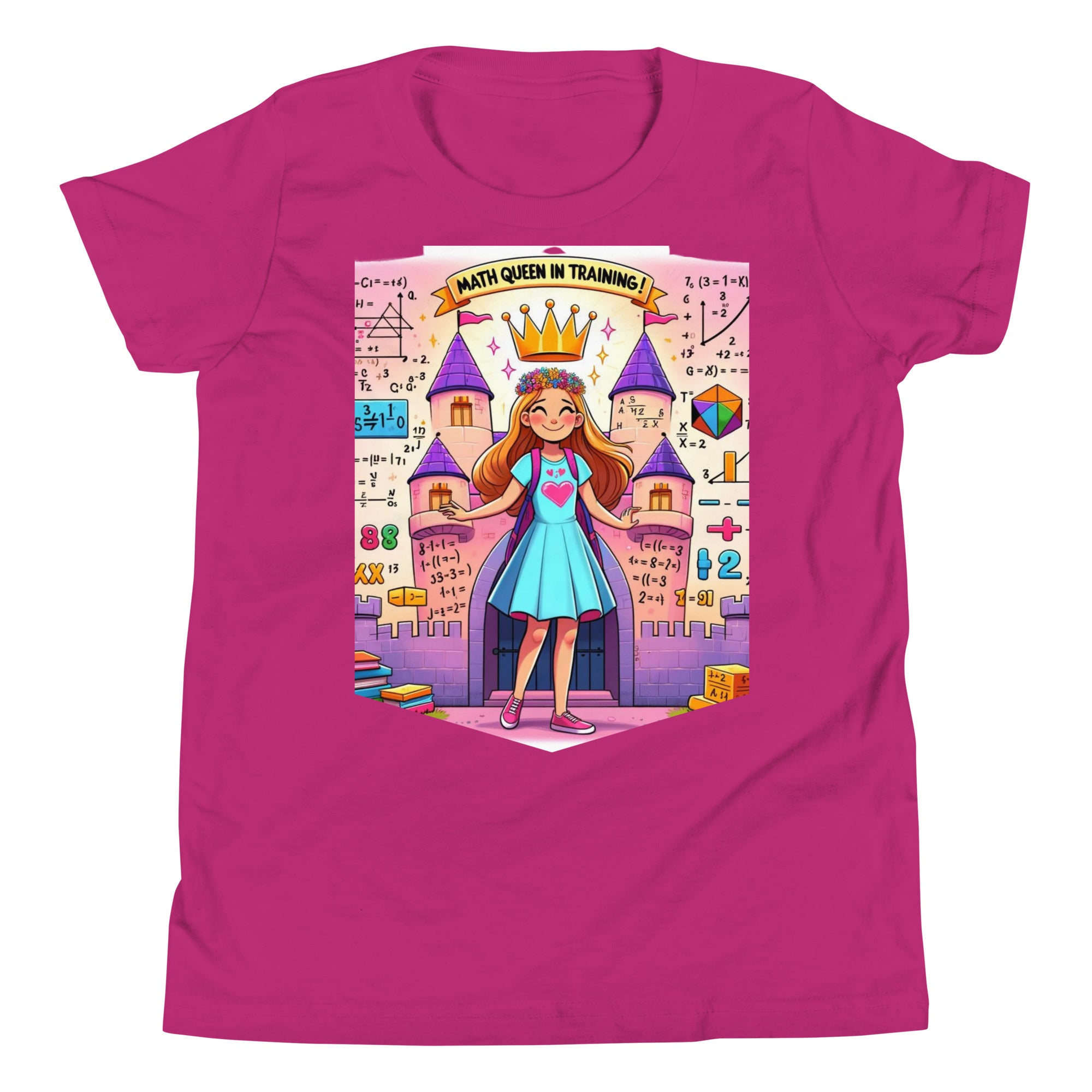 Math Queen In Training T-Shirt - Empowering Math Tee for Girls | STEAM Evolution