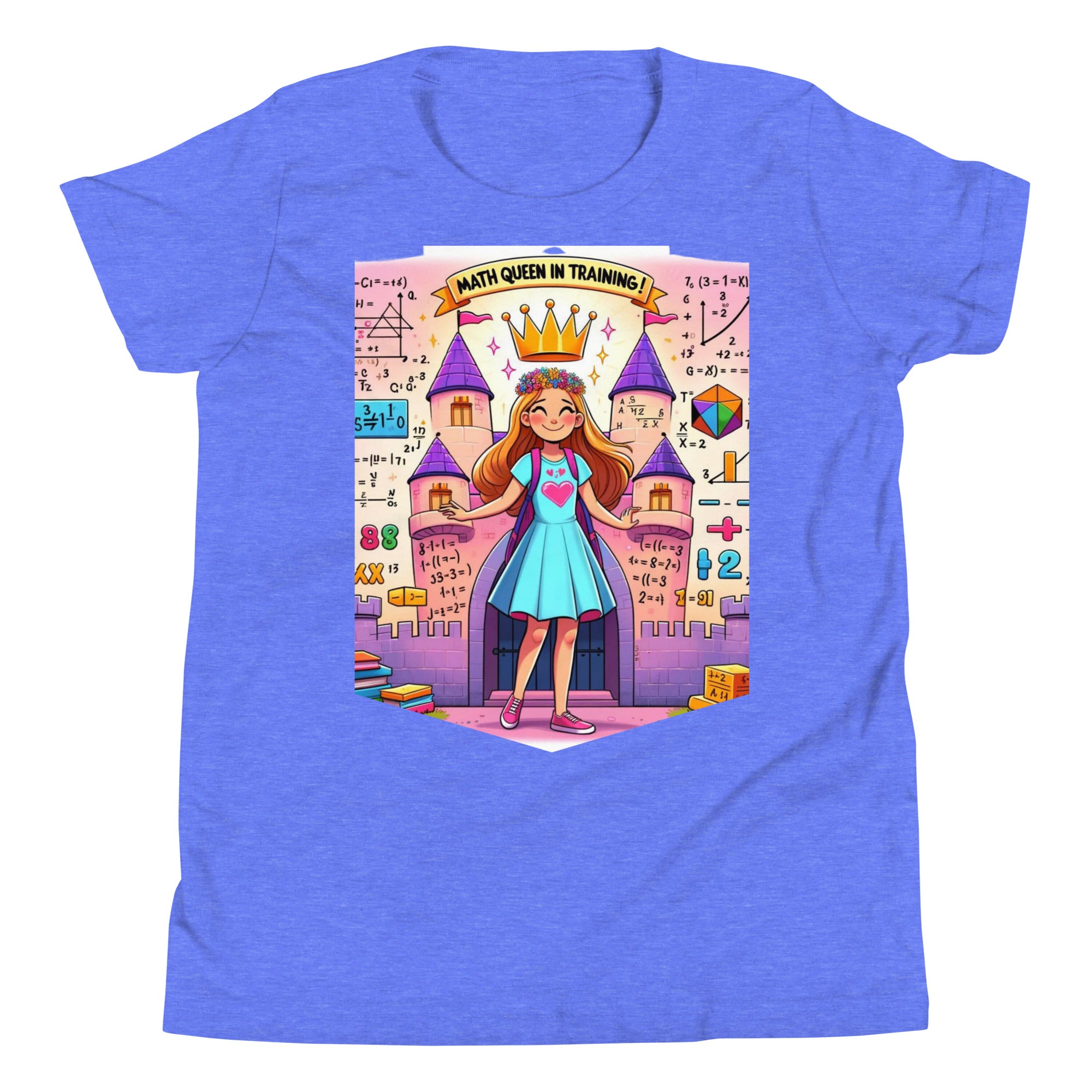 Math Queen In Training T-Shirt - Empowering Math Tee for Girls | STEAM Evolution