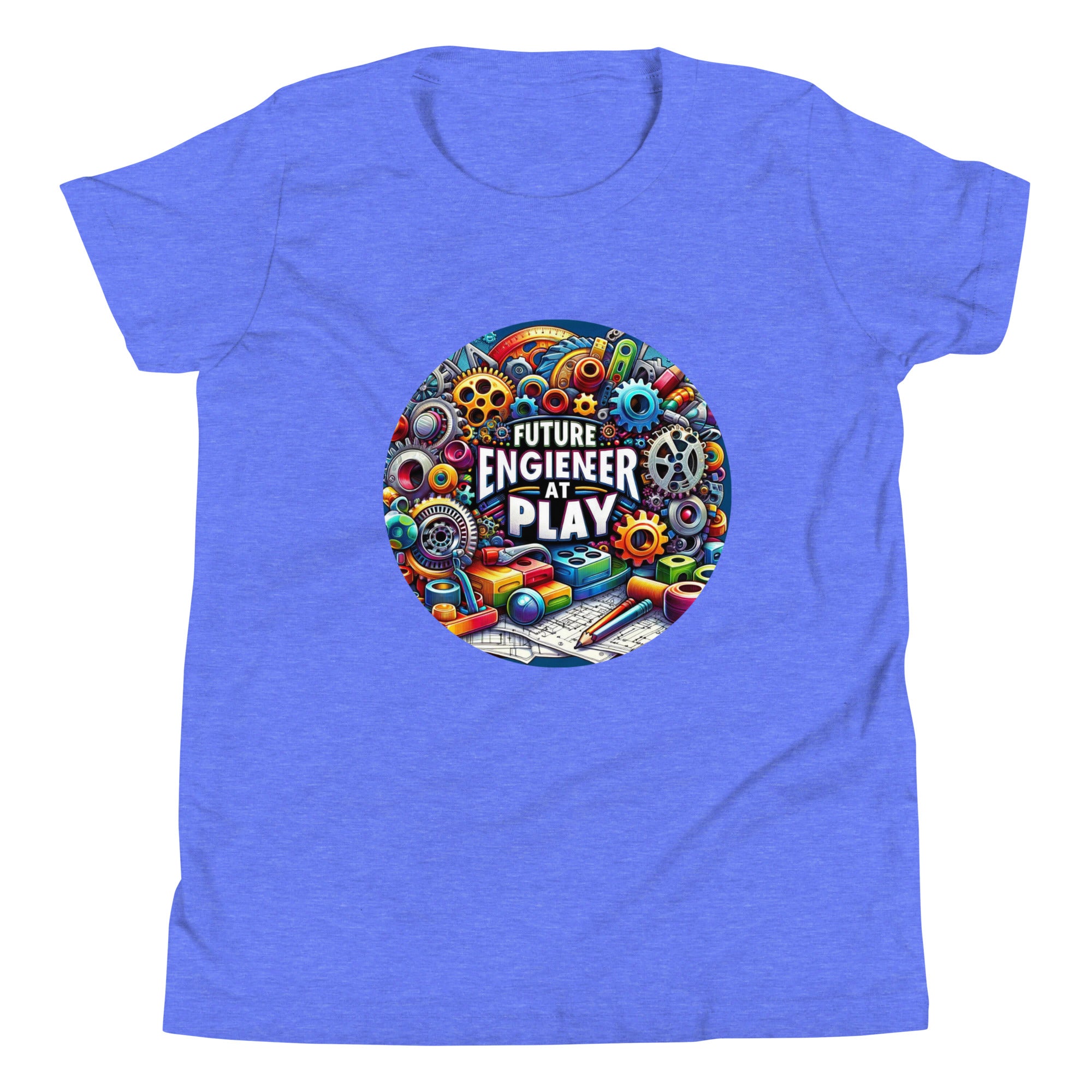 Future Engineer At Play Unisex Kids' T-Shirt - Inspiring STEM Tee | STEAM Evolution