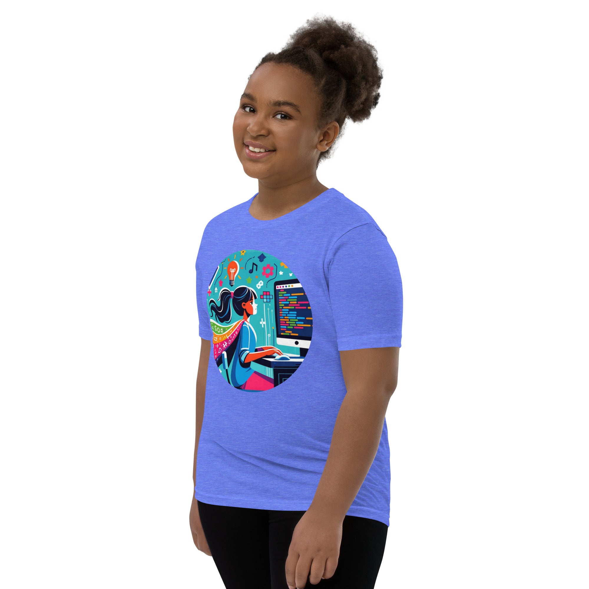 Coding Is My Superpower - Girls' Coding Empowerment T-Shirt | STEAM Evolution