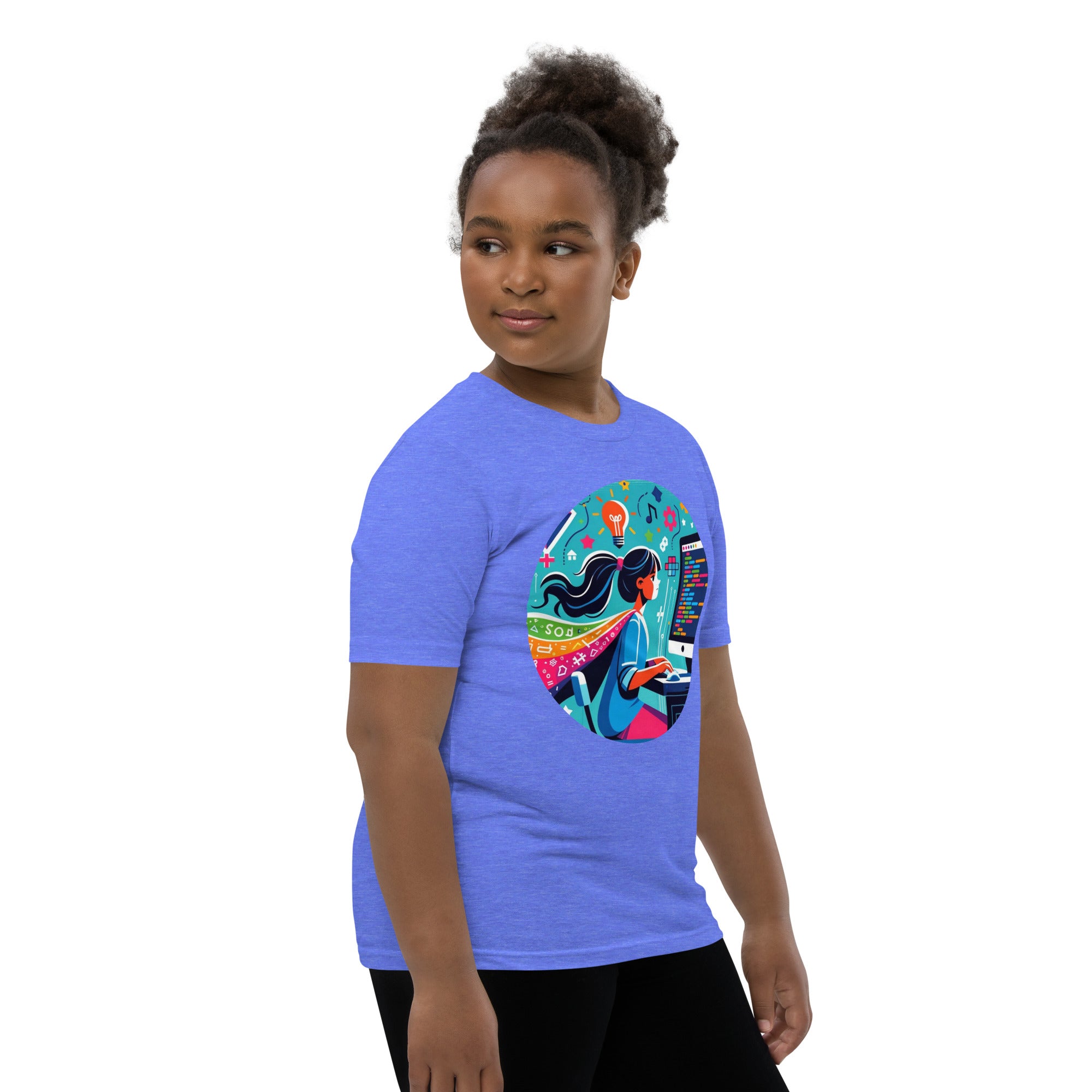 Coding Is My Superpower - Girls' Coding Empowerment T-Shirt | STEAM Evolution