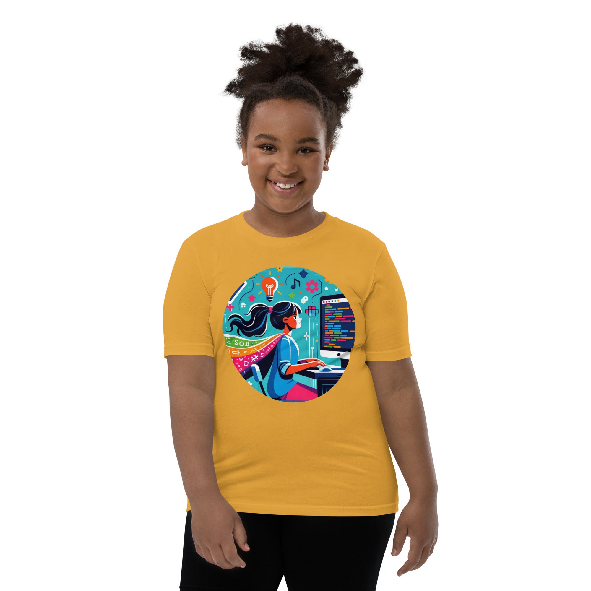 Coding Is My Superpower - Girls' Coding Empowerment T-Shirt | STEAM Evolution