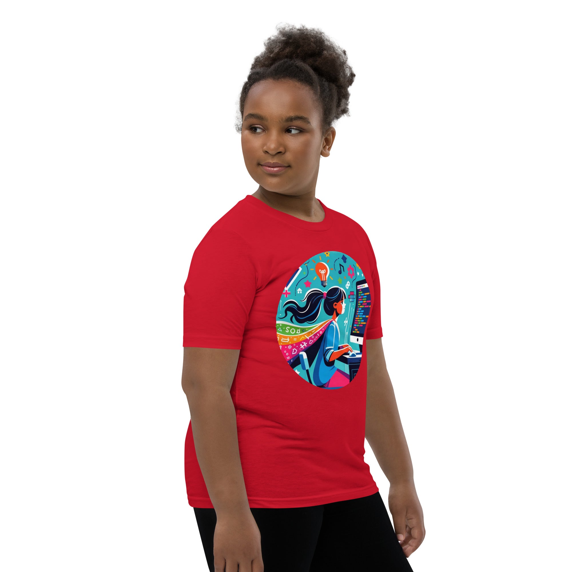 Coding Is My Superpower - Girls' Coding Empowerment T-Shirt | STEAM Evolution