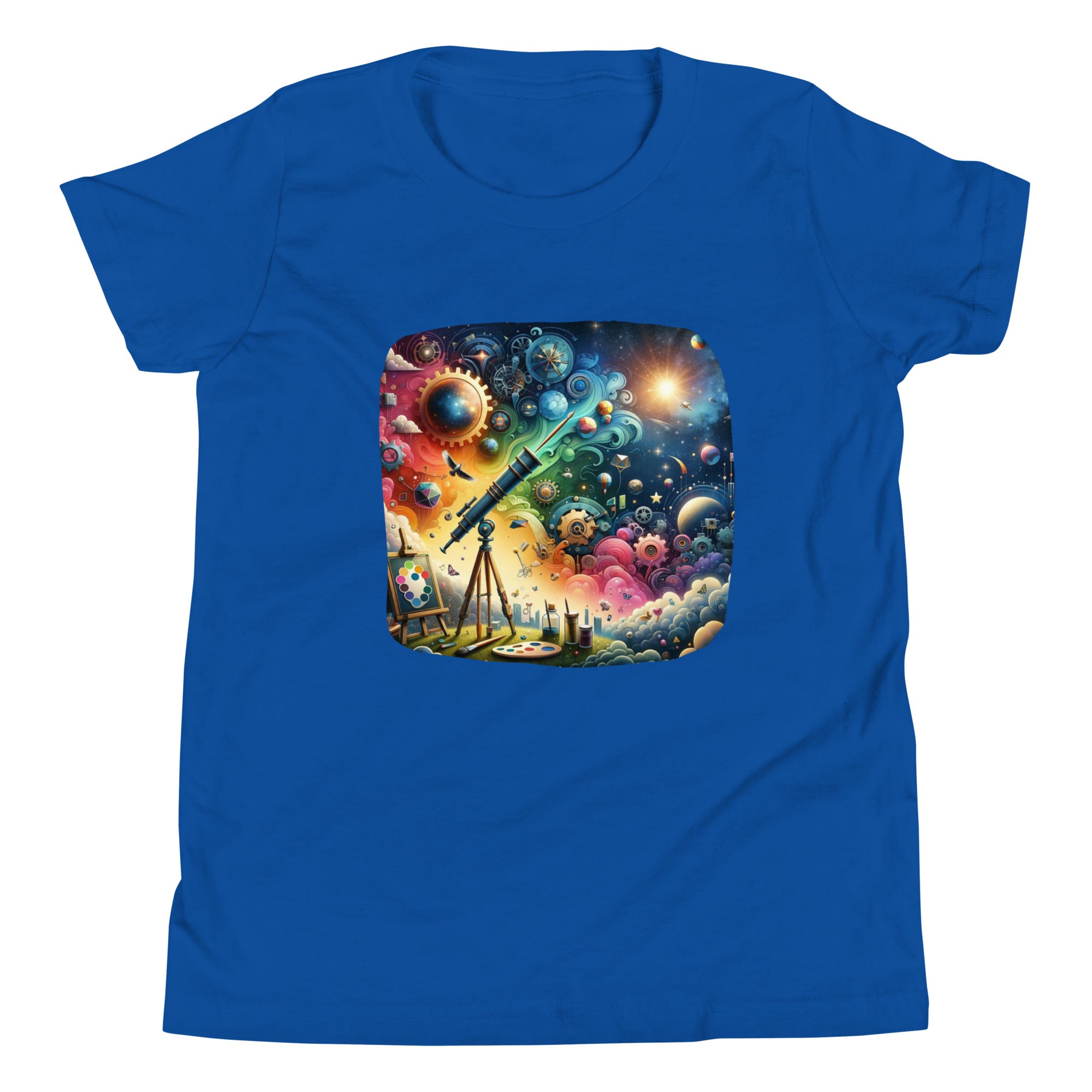 Explore, Dream, Discover Unisex Kids' T-Shirt - Inspirational STEAM Tee | STEAM Evolution